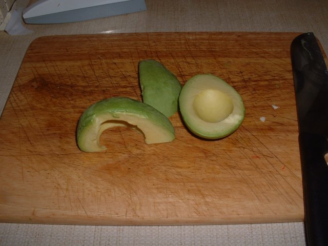 Look! Naked Avocado!
